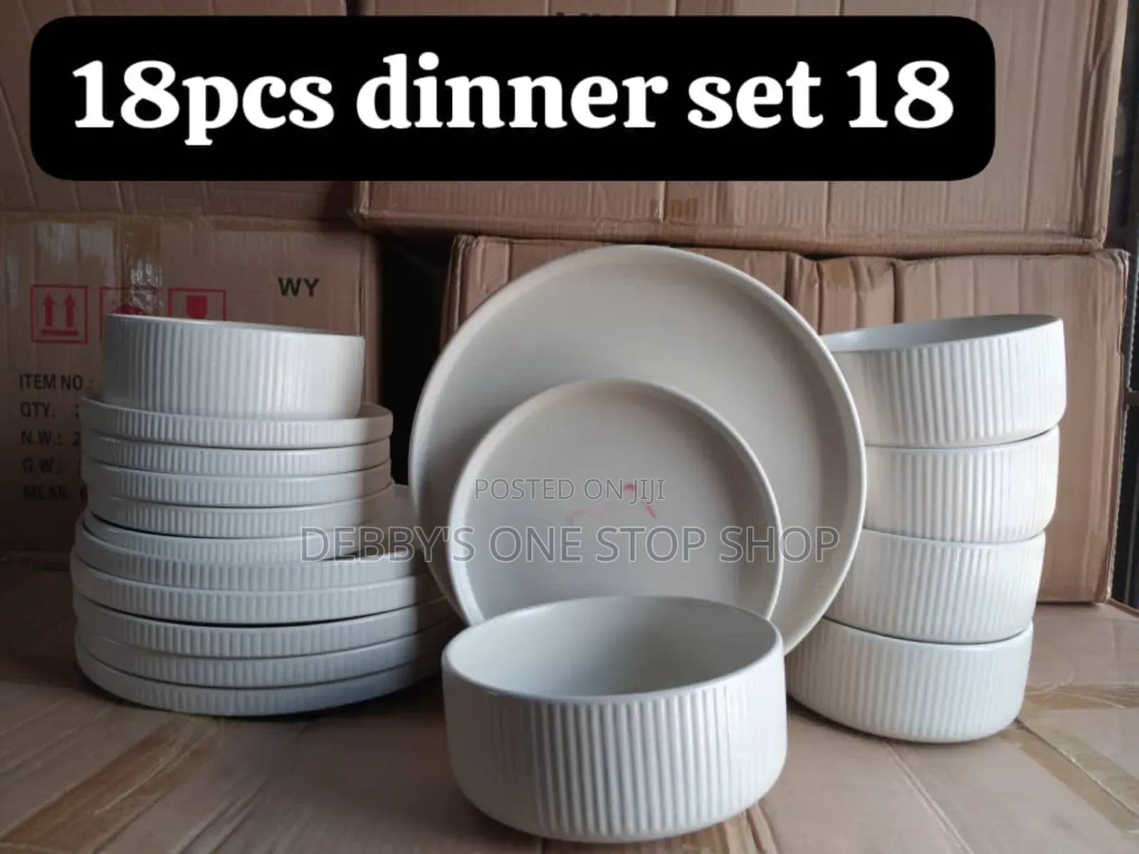 18pcs Dinner Plates