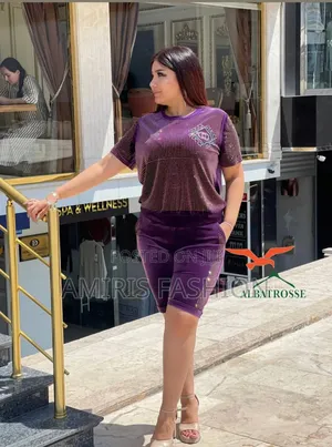 Turkey Velvet Short Two-Piece