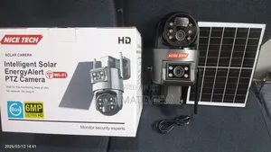 Dual Lens Ubox CCTV Camera Wifi Use