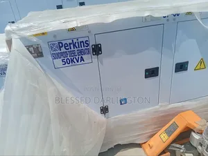 50kva Soundproof Perkins Generator 2yrs Warranty