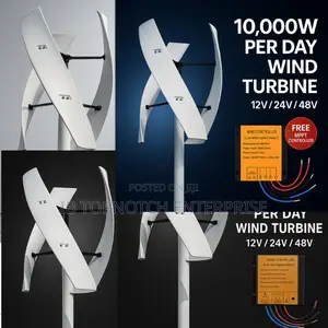 From Breeze to Base-Load: High-Output 10000w Vertical Turbine Energy
