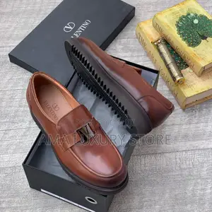 Valentino Genuine Leather Luxury Men's Designer Shoes