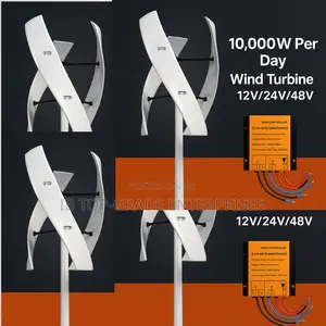 Stop Renting Power—Own It With 10000w Per Day Vertical Wind Turbine