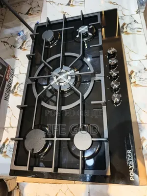 Original Quality Polystar Built-in Premium 5 Burners Gas Cooker 90cm