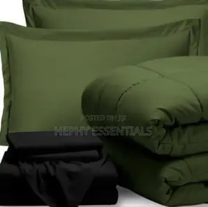 6x6 Comforter Bedding Set With Bedsheets and Pillowcase With Duvet