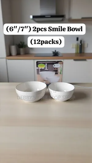 6"/7" Smile Soup Bowls (2in 1)
