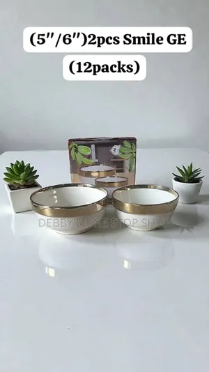 2 in 1 Golden Tip Smile Bowl