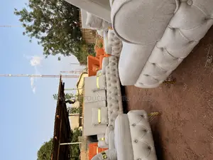 Unique Touches Golden Ciriculus Luxury Sofa,Gray Colour