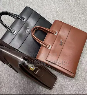 Original Leather Laptop Bag Montblanc