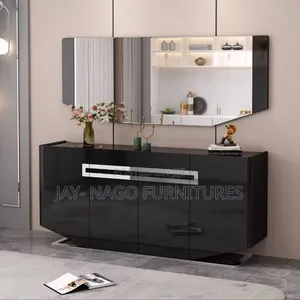 Executive Console Mirror With Table