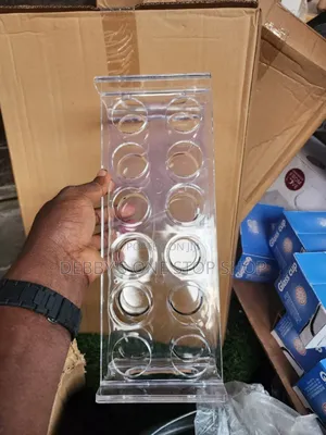12 Holes Acrylic Shot Rack