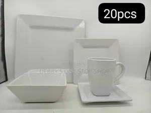 20 PCS Square Dinner Set
