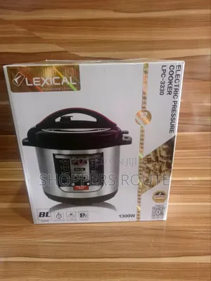 Lexical Electric Pressure Cooker 8l Lpc3330