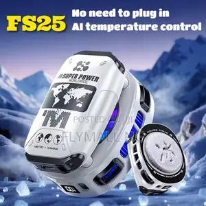 Fs25 Ice Phone Cooler Ai Wireless Magnetic/Back Clip + Display