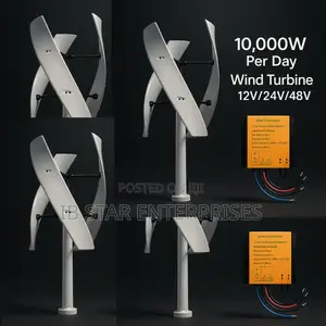 Protect Your Family With 10,000w Per Day Vertical Wind Turbine Energy
