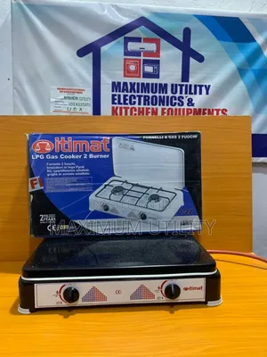 Itimat Italian 2 Burner Manual Ignition Gas Cookers