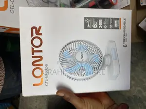 Rechargeable Table Top Fan