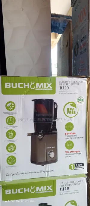 Buchymix Hands-Free Cold Pressed Juicer (Bj20)