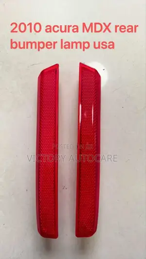 Back Bumper Light Reflector 2010-2012 Acura MDX