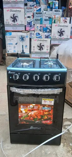 Boscon 50by50 /3gas +1electric Standing Cooker With Oven