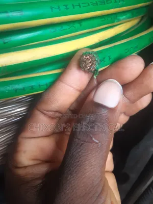 70mmx1core Cable Green and Yellow Nigerchine