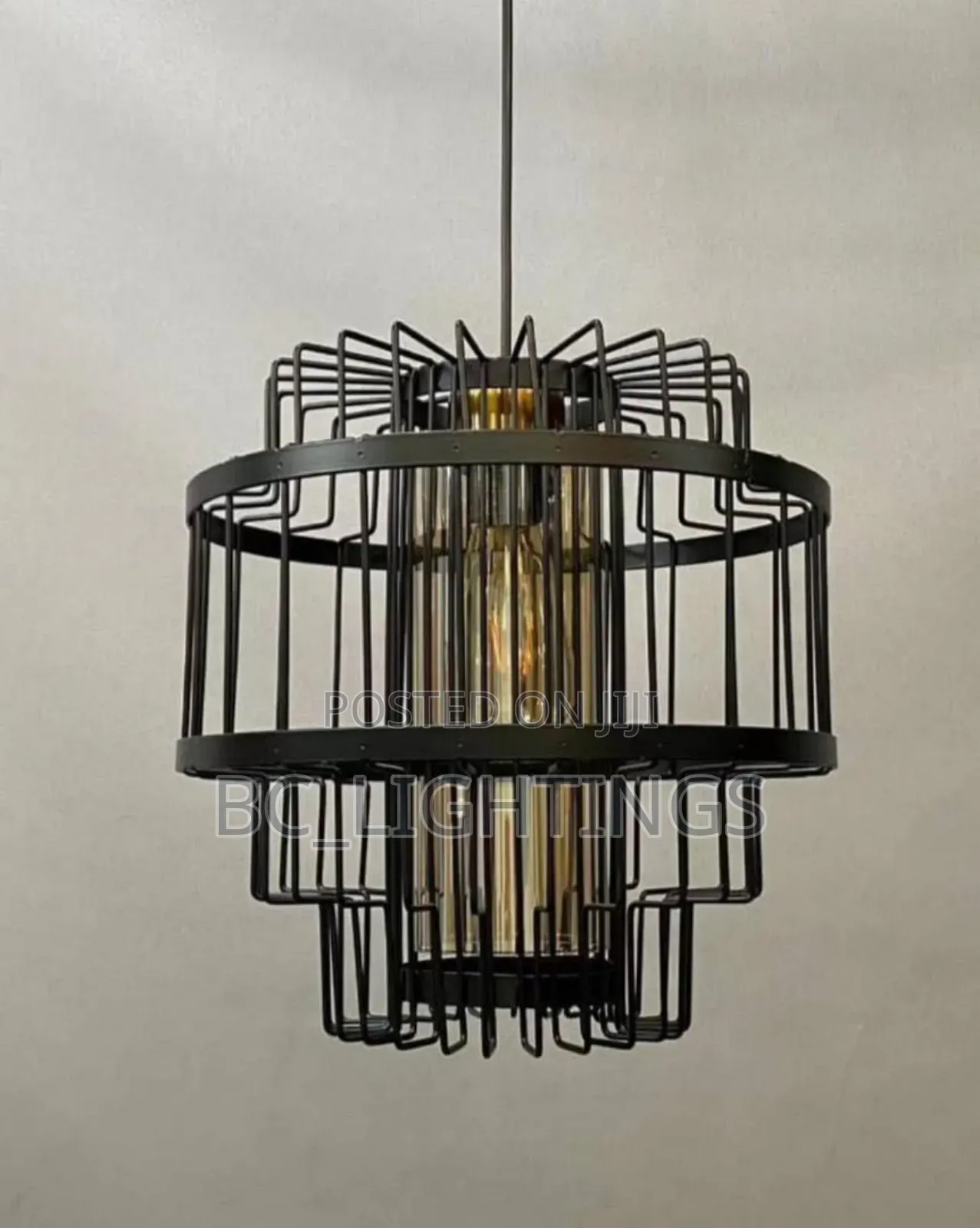 Dropping Iron Pendant Light