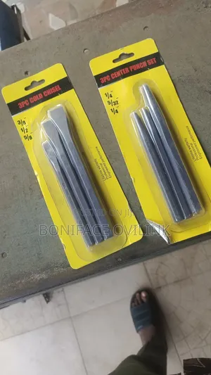 Set Of Chisel Or Punch
