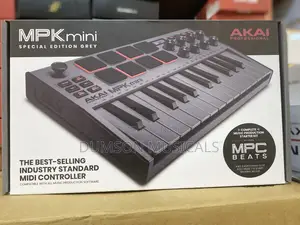 Mpkmini Midi Keyboard Special Edition Grey Akai Professional Keyboard