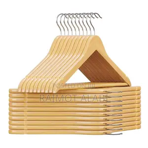 10pc Wooden Hanger