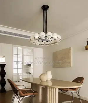 European Minimalist Led Lustre Chandelier