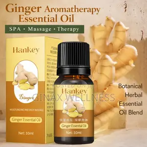 Hankey Ginger Essential Oil for Massage and Aromatherapy (10ml)
