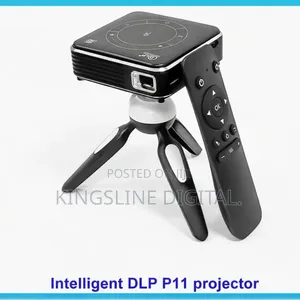 DLP Mini Smart Rechargeable Projector 4+32gb With Bluetooth Wifi
