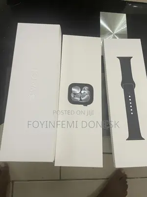 Brand New Apple Watch Series 11 46mm Jet Black Ai Black Sb M/L GPS