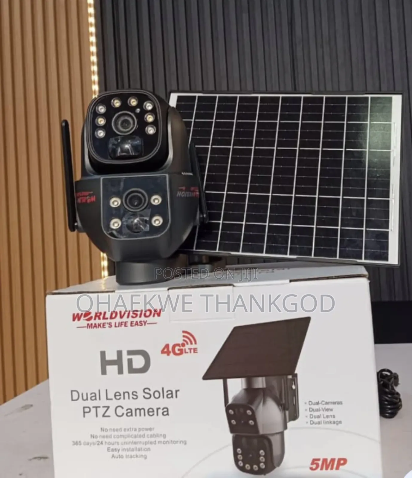 Solar PTZ U Box Camera 4g