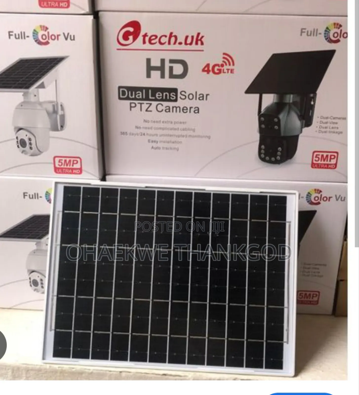 Solar PTZ U Box Camera 4g