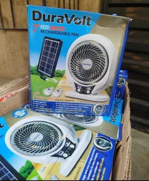 4 in 1 Duravolt 7 Inches Rechargeable Fan