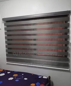 Shining Grey Window Blinds