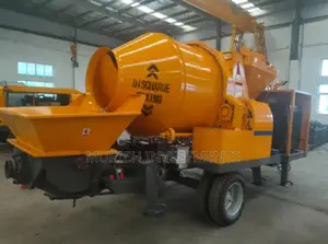 Jbt50-10-113 Concrete Pump With Mixer High Capacity Powerful