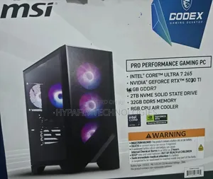 New Desktop Computer MSI Codex R2 32GB Intel Core Ultra 7 SSD 2T