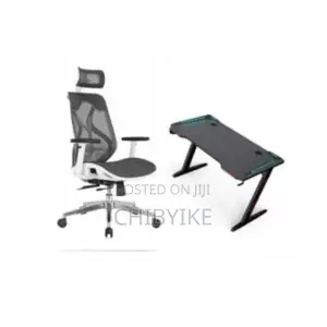 Office Set Chair Table Z Leg 1.2mmtr