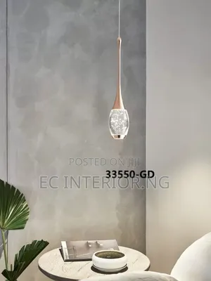 Modern Bubble Crystal Pendant Light Indoor Hanging Lamp