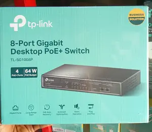 Tp-Link 8-Port 10/100 Desktop Switch With 4-Port Poe+ Tl-Sf1008p