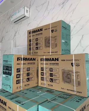 1.6hp Firman Inverter Ac. Super Cool . 2yrs Waranty From Company