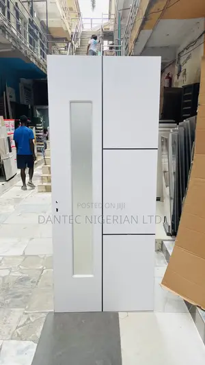 3ft by 7ft Glass Wooden Doors