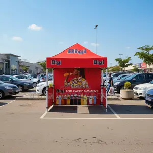 Mendels Branded Gazebo Canopy Tent –Heavy-duty Event Outdoor Shelter