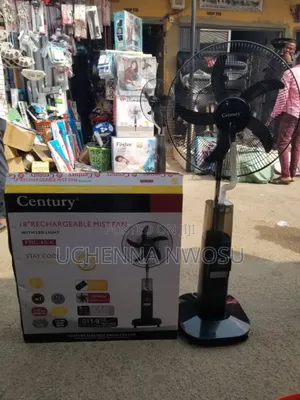 18 Inches Century Water Mist Rechargeable Fan