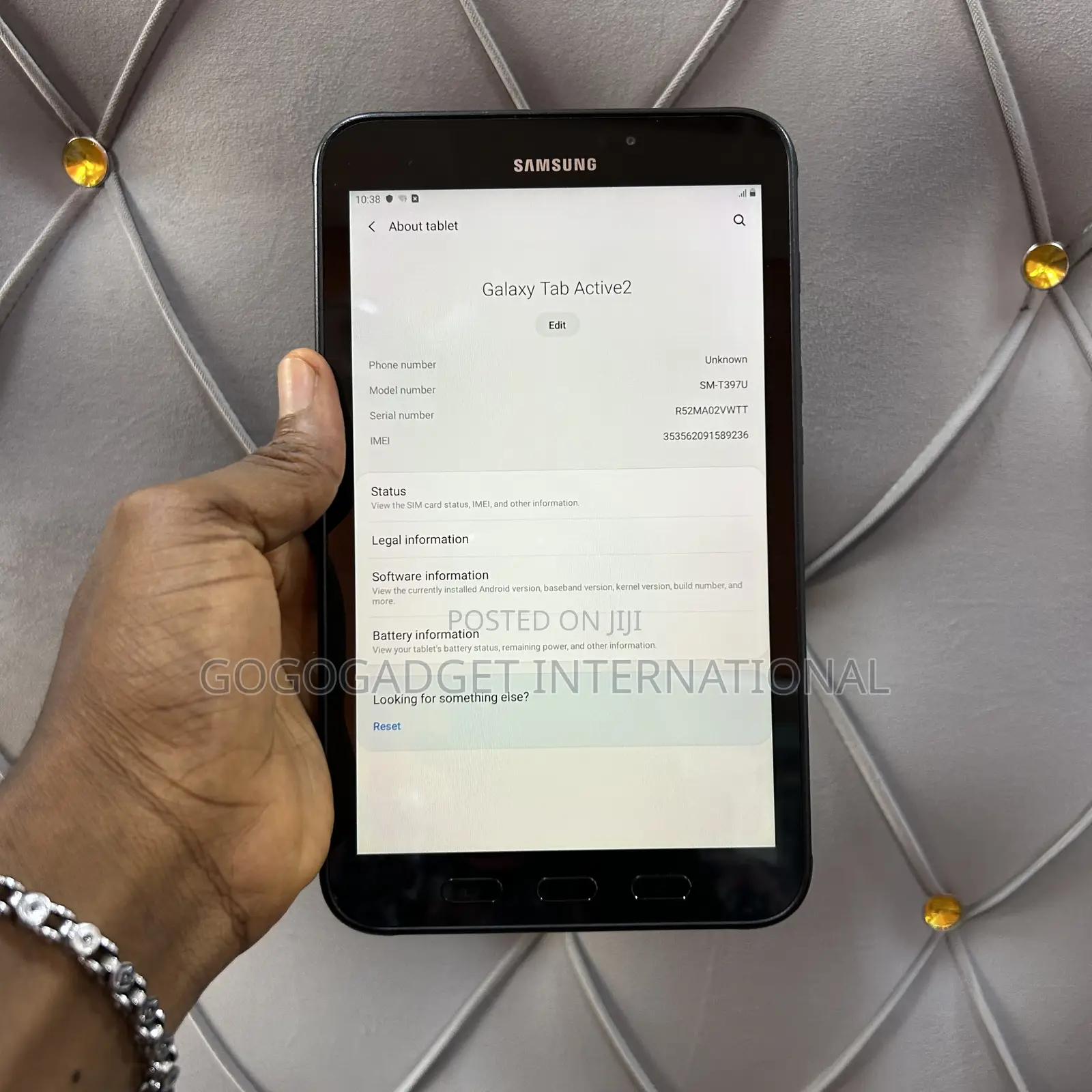 Samsung Galaxy Tab Active 2 16 GB Black