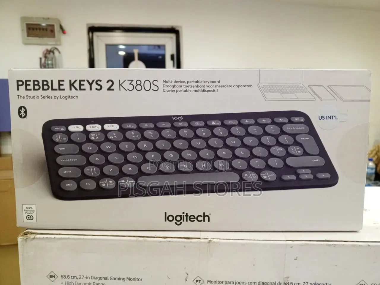 Logitech K380s Pebble Keys 2 Wireless Keyboard
