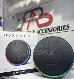 Super Bass Studio 9 Pro Speaker With RGB Light