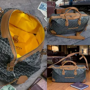 Goyard Luxury Unisex Duffle/Travel Bags